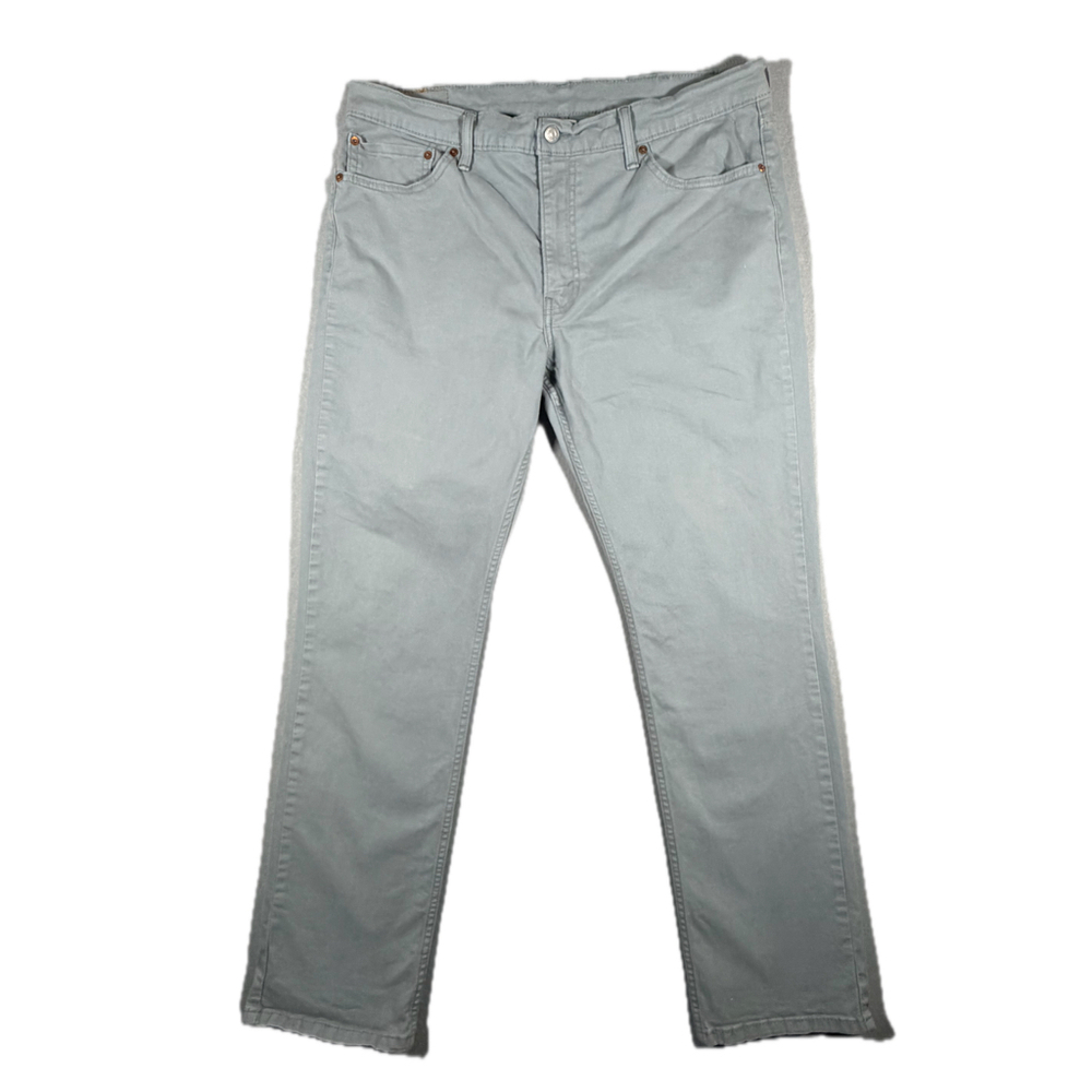 Levis 511 Mens Pants W38 L32 Gray Slim Fit Stretch Twill Waterless